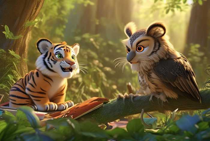 儿童故事老虎学艺（幼儿故事老虎学艺）