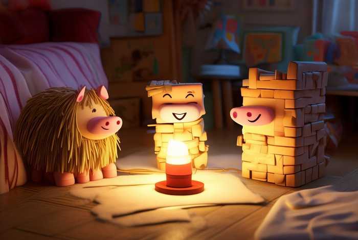 儿童睡前故事50篇三只小猪 少儿睡前故事365三只小猪