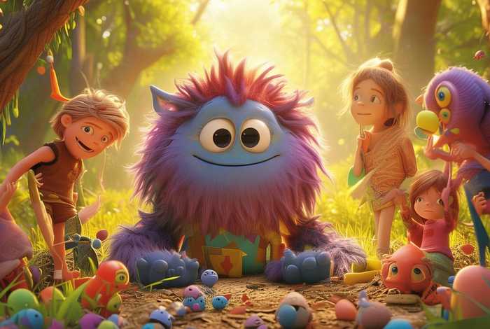 儿童故事怪兽的故事；怪兽的故事幼儿故事