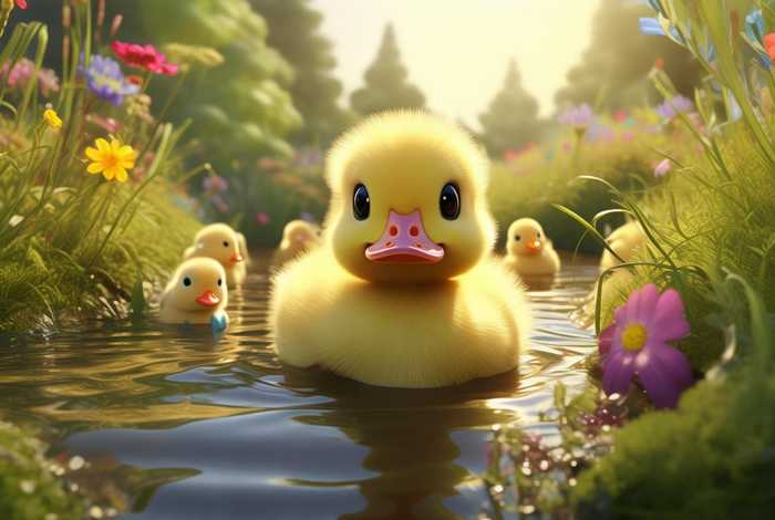 儿童故事小小鸭，幼儿故事小鸭的故事视频