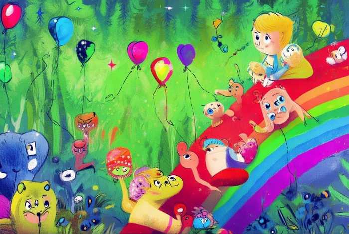 儿童绘画本故事和图片，儿童绘本画图片大全 手绘