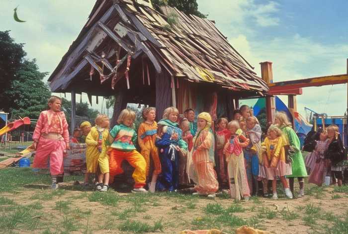 30年前的儿童故事；30年前的儿童节图片