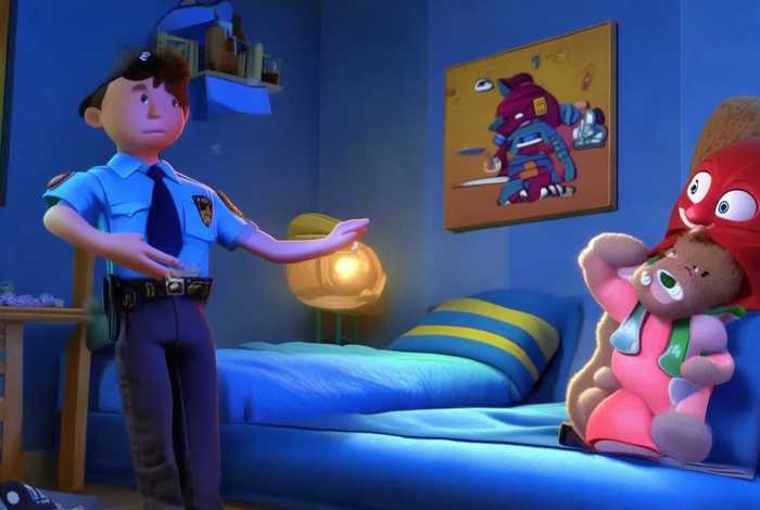 儿童睡前故事警察抓小偷故事（幼儿睡前故事警察抓小偷）