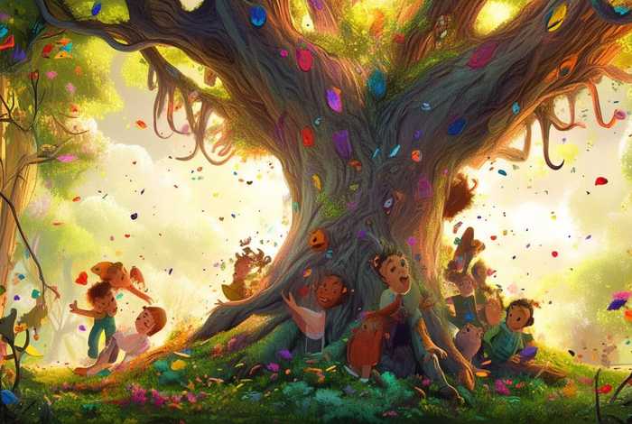 儿童故事树的故事,幼儿园树的故事 儿童故事树的故事,幼儿园树的故事