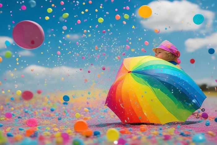 儿童故事彩虹雨伞、彩虹雨的幼儿故事 儿童故事彩虹雨伞、彩虹雨的幼儿故事