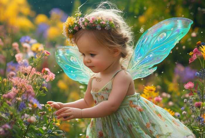 儿童花仙子图片（儿童花仙子图片可爱）