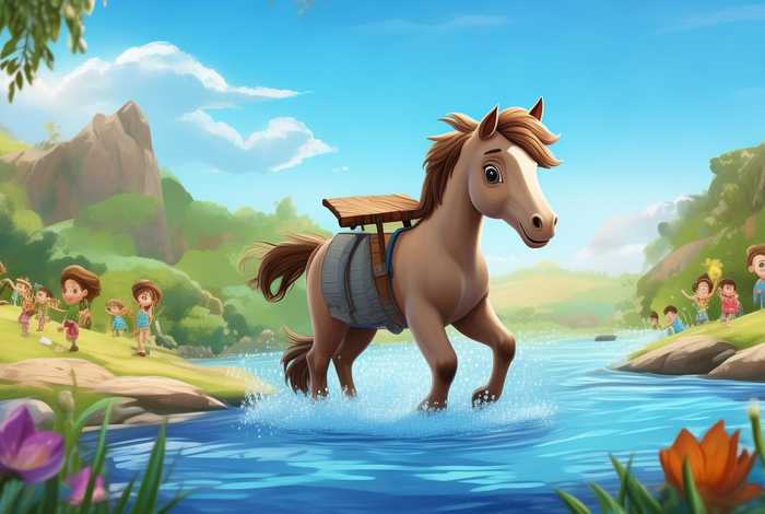 儿童故事小马过河教案 - 幼儿故事小马过河教案