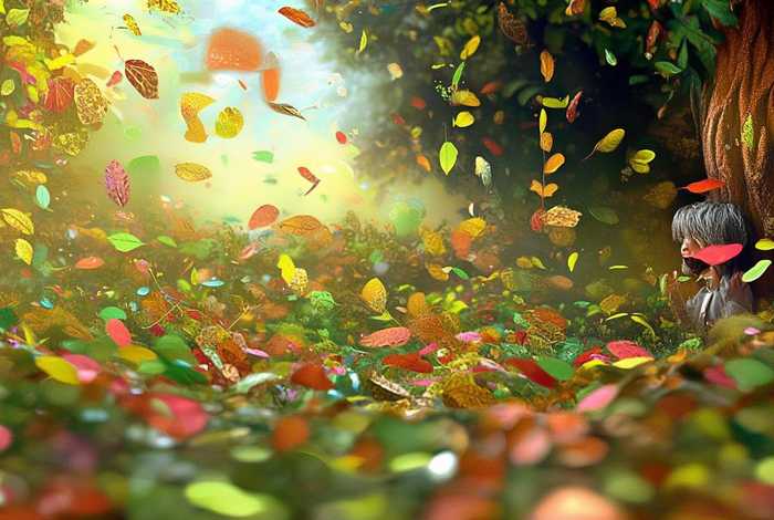 儿童故事风中的树叶，风中的树叶视频故事