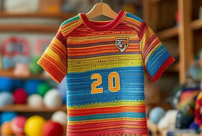 儿童球衣手工；儿童球衣手工编织教程