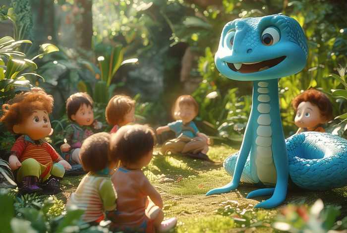 儿童关于蛇的故事 关于蛇的幼儿故事 儿童关于蛇的故事 关于蛇的幼儿故事