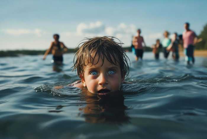 儿童落水作文；儿童落水作文素材