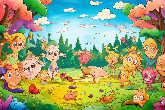 儿童故事简笔画大全带颜色 - 儿童故事简笔画图片大全大图 儿童故事简笔画大全带颜色 - 儿童故事简笔画图片大全大图