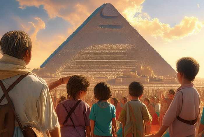 儿童了解金字塔的奇妙故事 - 金字塔的传奇故事