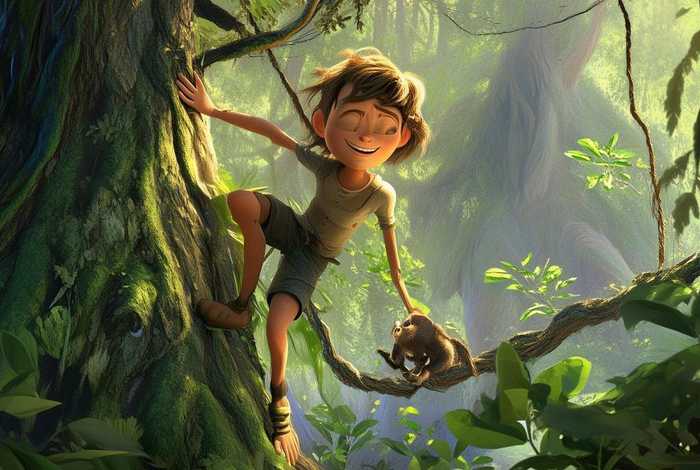 儿童故事森林泰山 021森林泰山_标清 儿童故事森林泰山 021森林泰山_标清