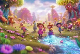 儿童奇妙的故事 - 幼儿奇妙世界的故事