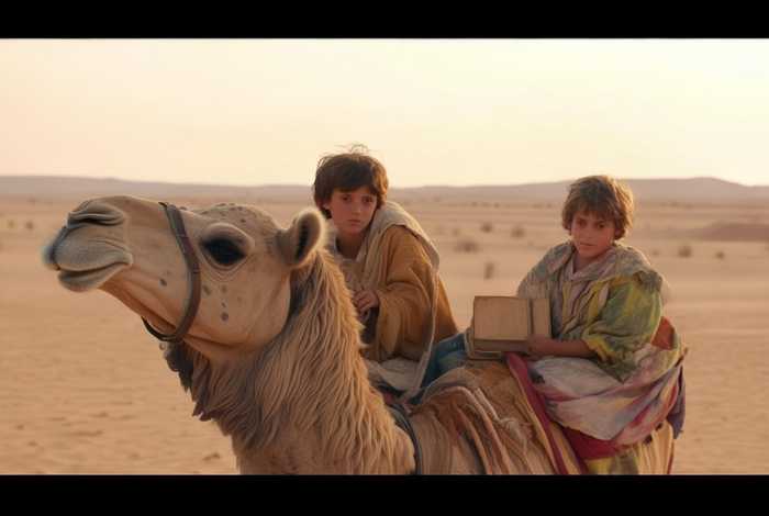 儿童故事骆驼与主人 - 骆驼和主人的故事