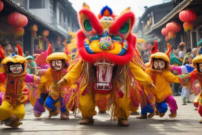 儿童舞狮故事（儿童舞狮故事书）