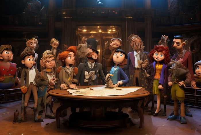 儿童故事电影谜案（谜案电影演员表）