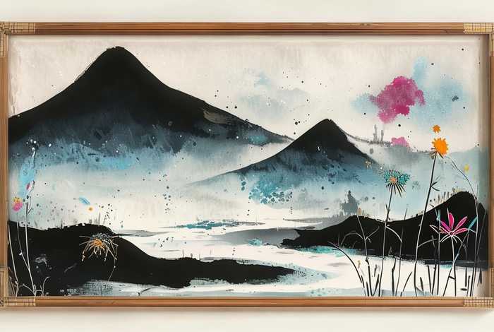 儿童简单水墨画、儿童简单水墨画怎么画？需要准备哪些基础材料？