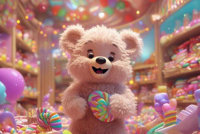 儿童故事小熊买糖果 幼儿故事小熊买糖果 儿童故事小熊买糖果 幼儿故事小熊买糖果