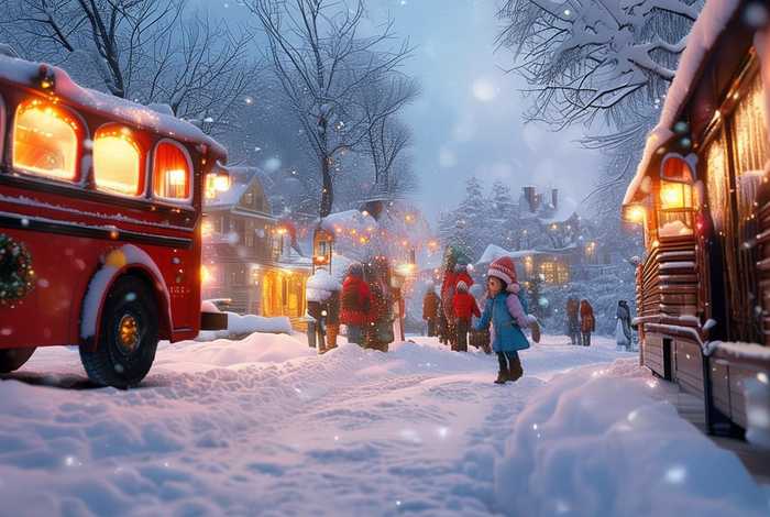 儿童睡前故事冬日早班车 - 冬-365夜睡前故事 儿童睡前故事冬日早班车 - 冬-365夜睡前故事