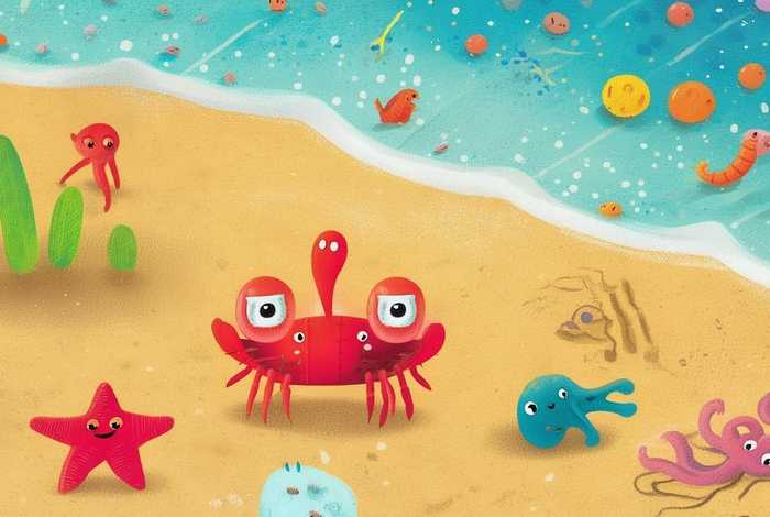 儿童睡前故事小螃蟹找朋友；语言小螃蟹找朋友故事教案