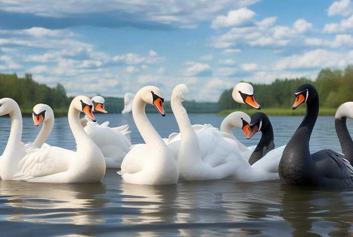 6个天鹅故事、6只天鹅的故事