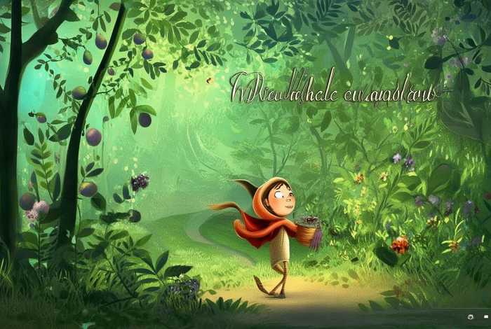 儿童睡前故事英文版的小红帽 - 小红帽的英文故事视频带字幕