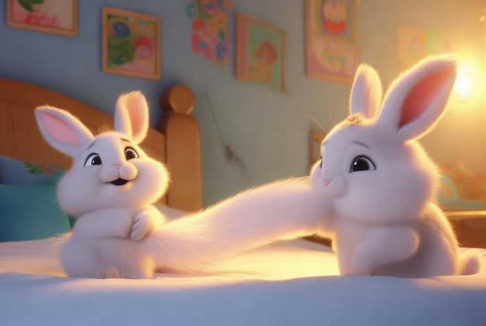 儿童睡前故事有声版 - 儿童睡前故事有声版小兔子借尾巴