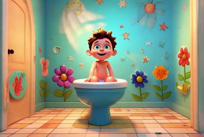 儿童故事上厕所动画；儿童动画故事上厕所
