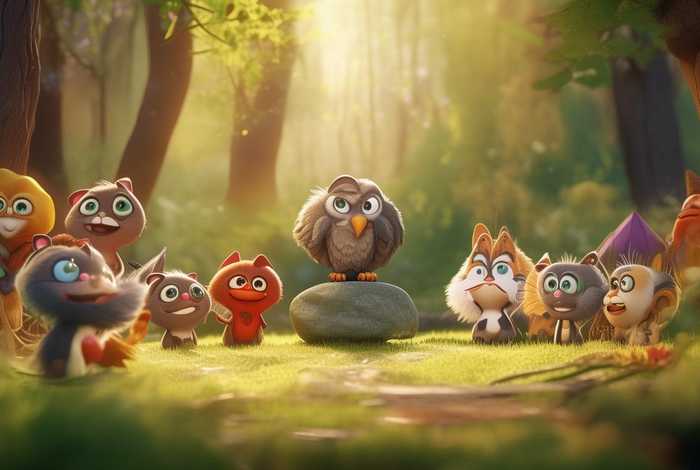 3-5岁动物故事 - 动物故事简短幼儿