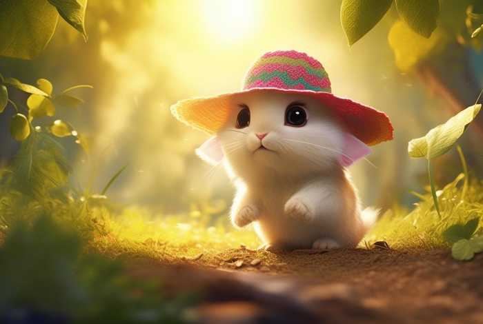 儿童故事书《小兔子找太阳》，幼儿故事 小兔子找太阳