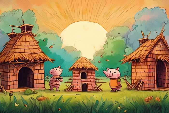 儿童故事三只小猪视频；幼儿故事三只小猪视频