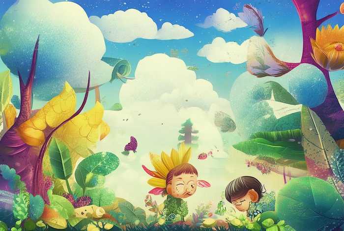 儿童绘本故事推荐植物王国 - 植物王国漫游记绘本故事 儿童绘本故事推荐植物王国 - 植物王国漫游记绘本故事