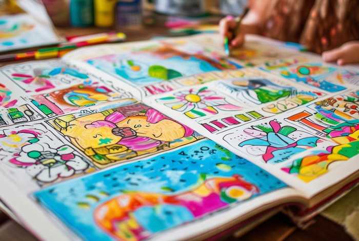 儿童画册制作、儿童画画册自己制作 儿童画册制作、儿童画画册自己制作