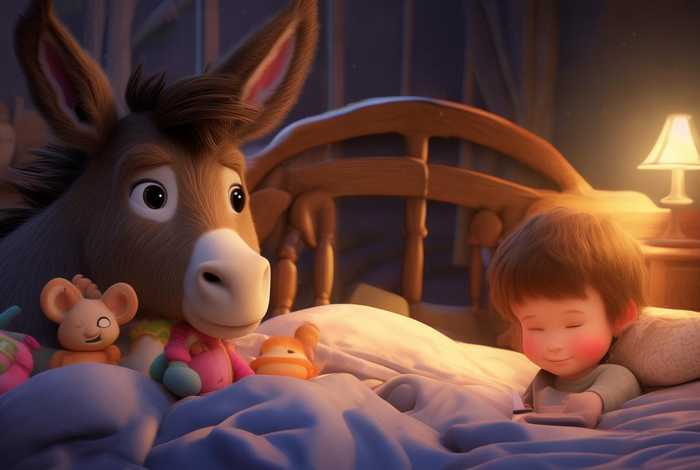儿童睡前驴子故事、驴的睡前故事