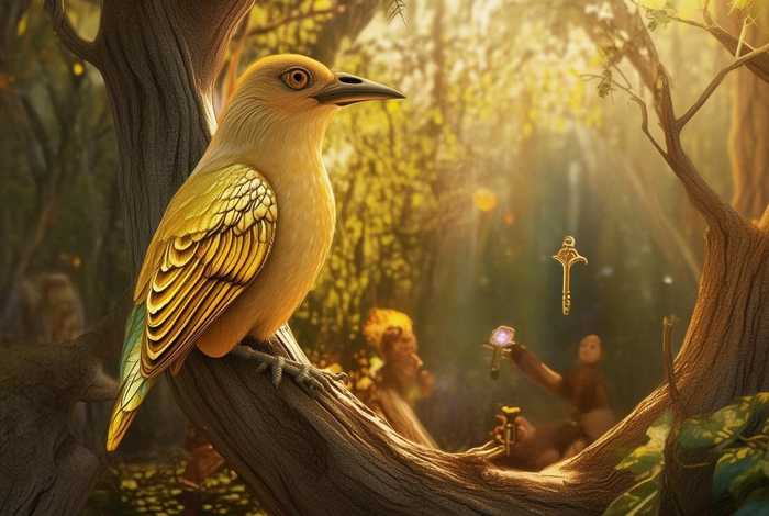 儿童故事黄金鸟、黄金鸟的故事