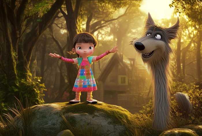 儿童故事大灰狼的故事 小儿故事大灰狼的故事