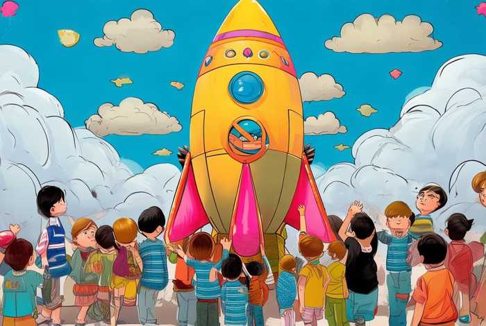 儿童火箭故事书3-6岁；幼儿园火箭故事
