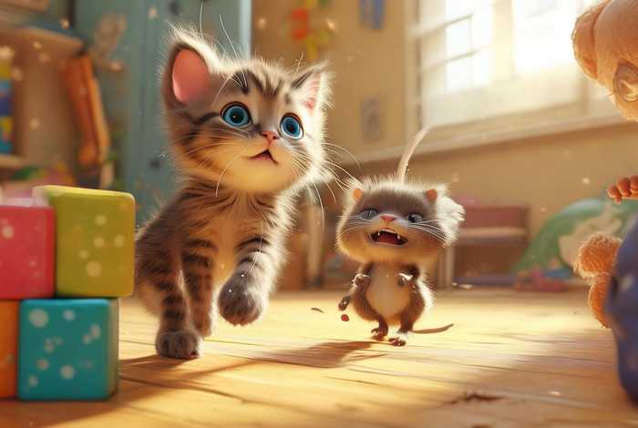 儿童故事猫和老鼠全集、猫和老鼠的幼儿故事