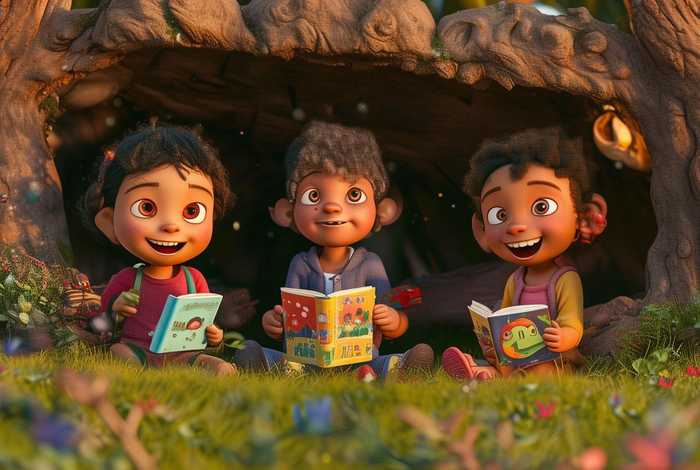 儿童版三个故事 - 三个小朋友故事 儿童版三个故事 - 三个小朋友故事