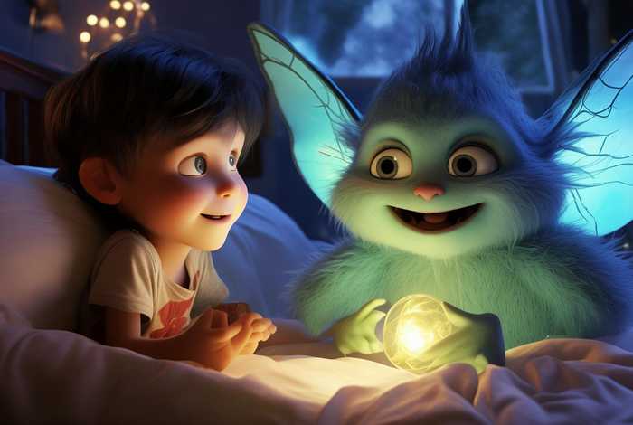 儿童妖怪睡前故事 - 睡前故事妖怪和男孩 儿童妖怪睡前故事 - 睡前故事妖怪和男孩