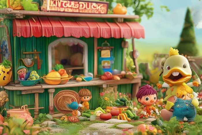 儿童故事小鸭的水果店;小鸭水果店幼儿园教案 儿童故事小鸭的水果店;小鸭水果店幼儿园教案