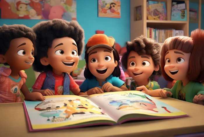 儿童文学课本剧，儿童文学剧本6人