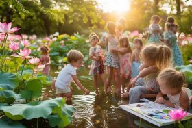 《荷花的故事》幼儿 关于荷花的幼儿故事