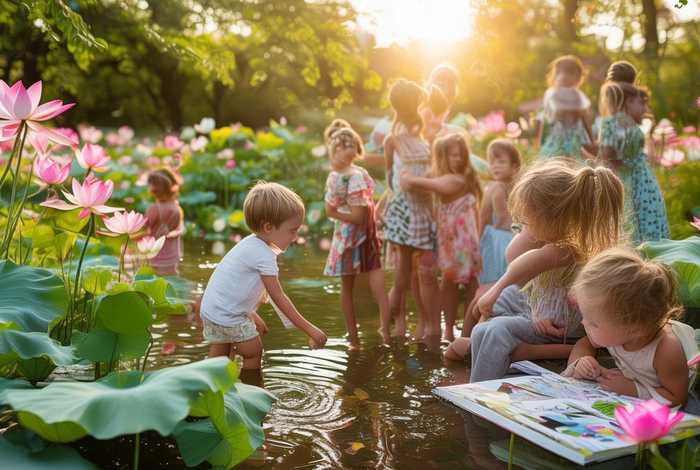 《荷花的故事》幼儿 关于荷花的幼儿故事