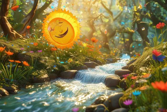 儿童故事 光和声音；光和声音赛跑故事内容