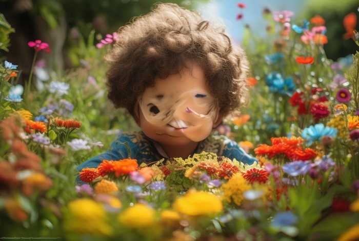 儿童故事送花环、送花小故事