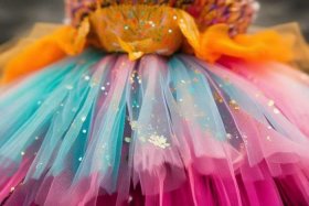 儿童万圣节亮片tutu裙翻译成英文（万圣节儿童服装图片大全 手工）