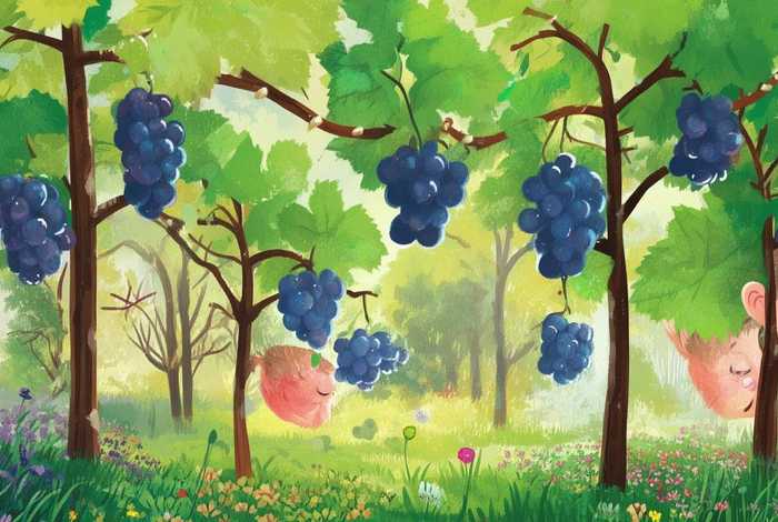 儿童故事葡萄的故事 葡萄的幼儿故事